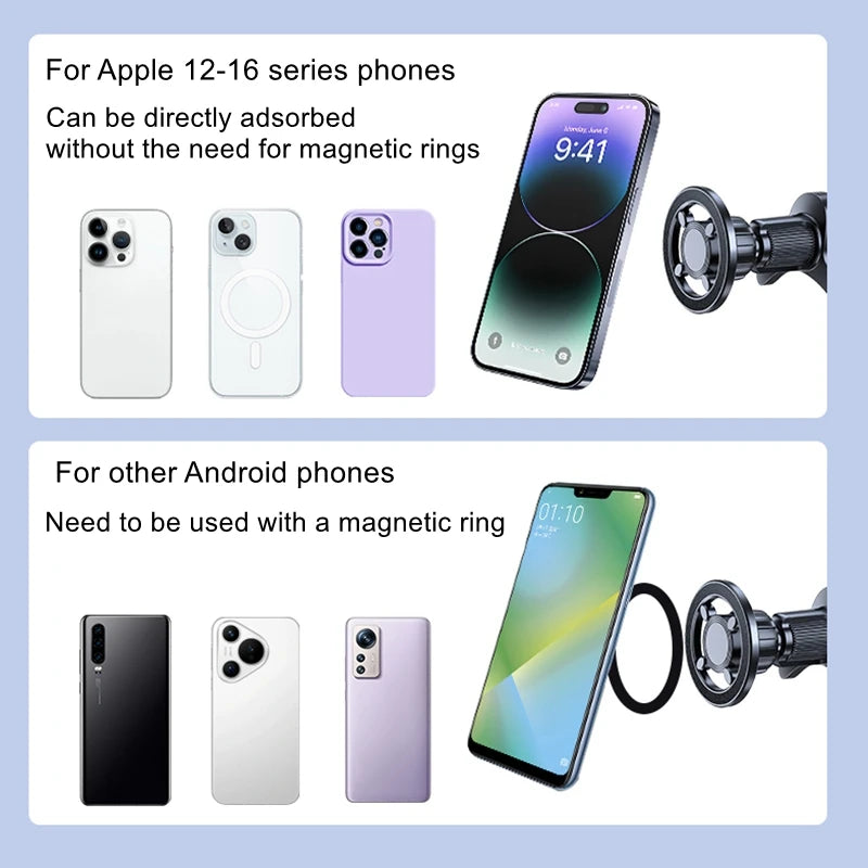 360 Degree Rotating Car Phone Holder for Air Vents