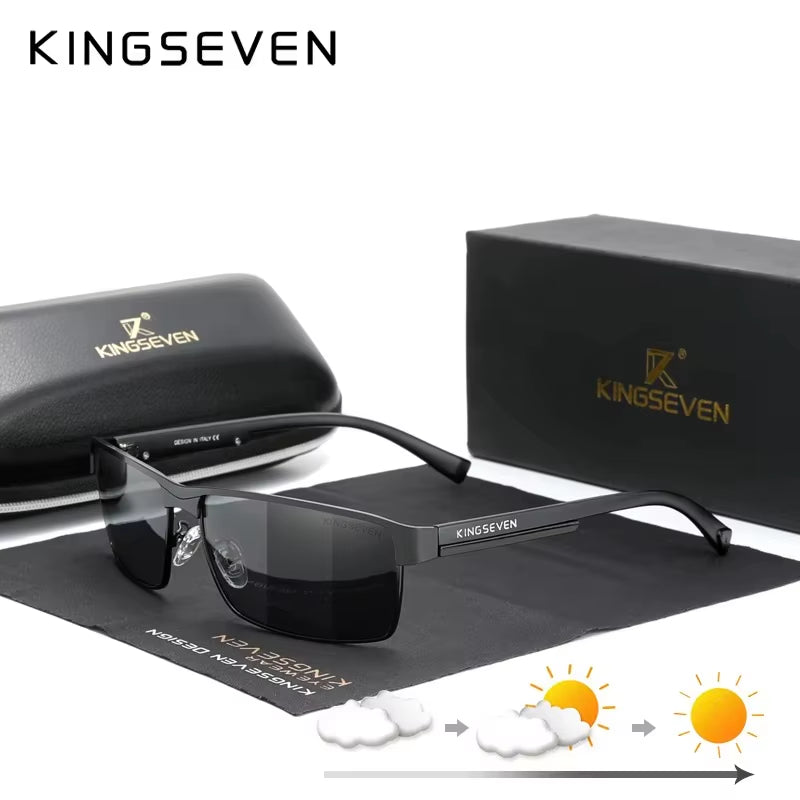 Sleek Designer Sport Sunglasses For Men Complete With Custom Bag, Glasses Case, & Lens Cleaner