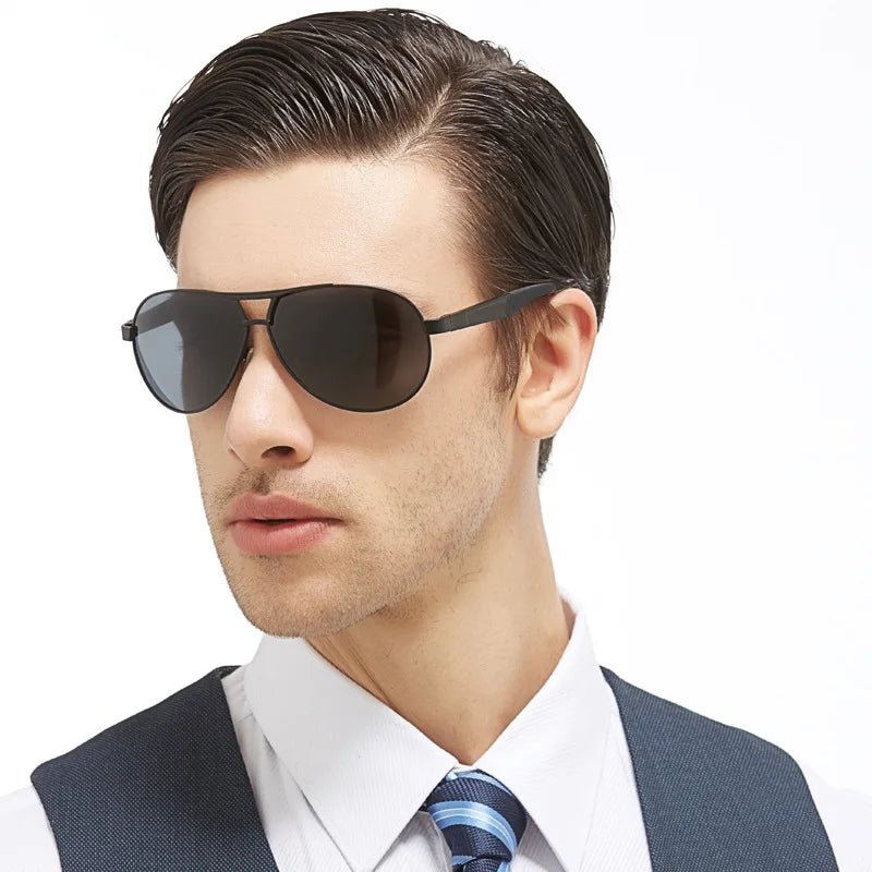 Multi-Colored Modern Aviator Sunglasses