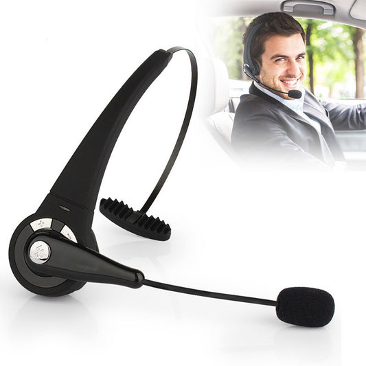 Advanced One-Ear Wireless Bluetooth Headset W/ Microphone