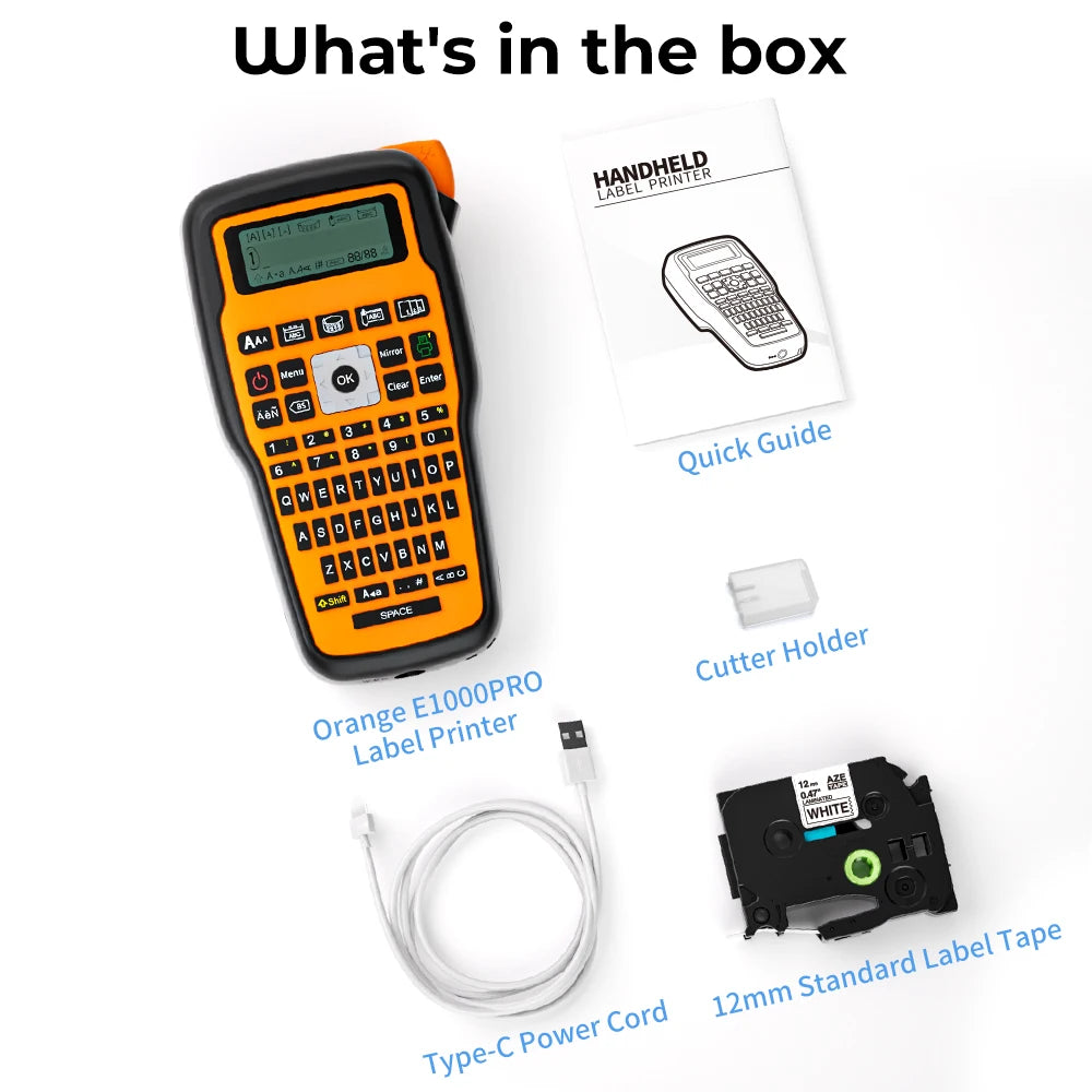 Portable Handheld Sticky Label Maker
