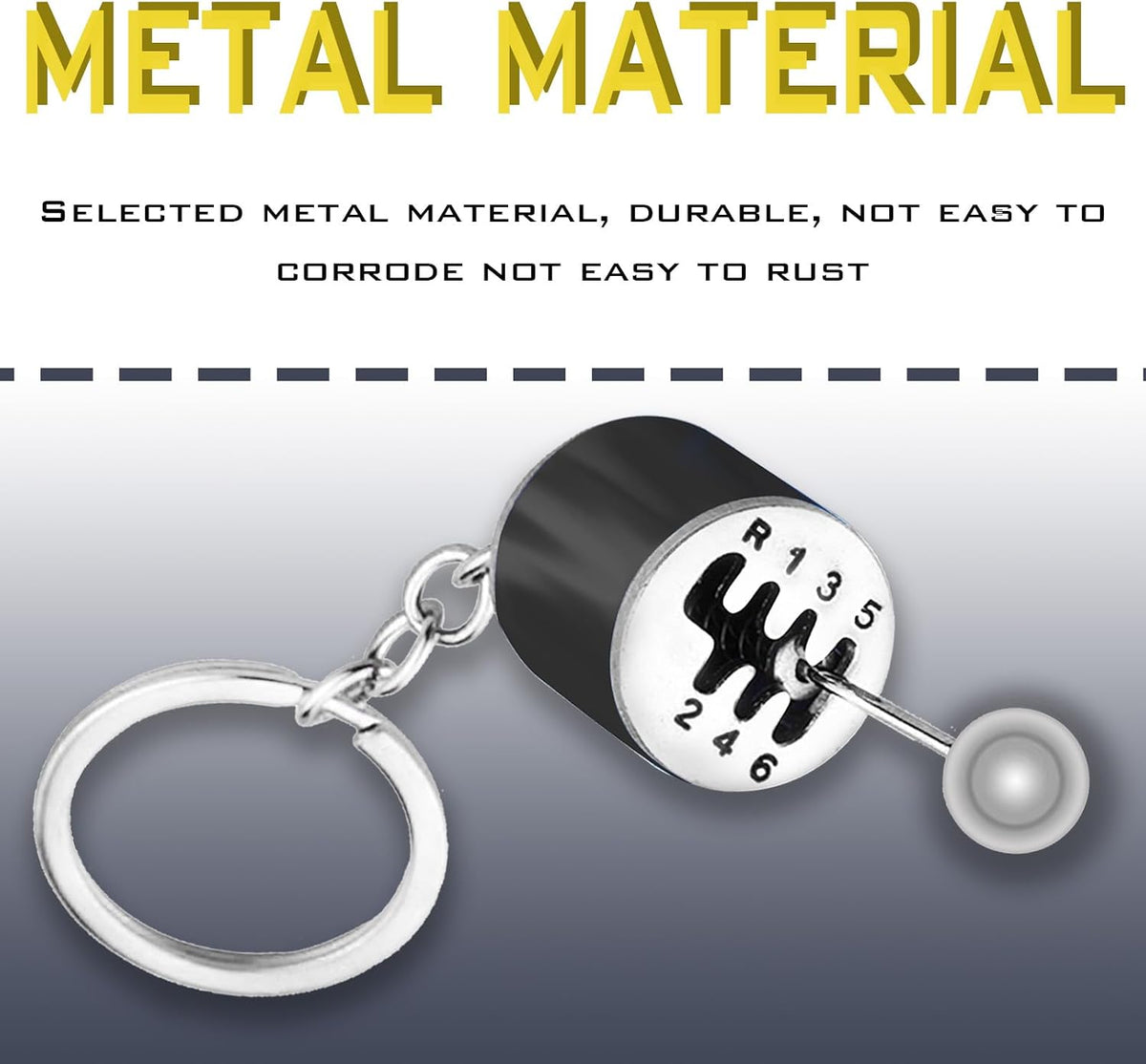 6-Speed Manual Shift Keychain