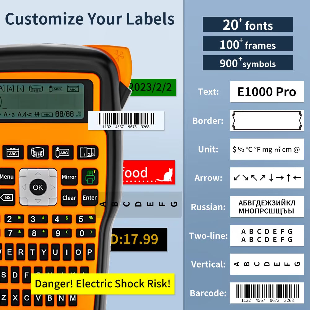 Portable Handheld Sticky Label Maker