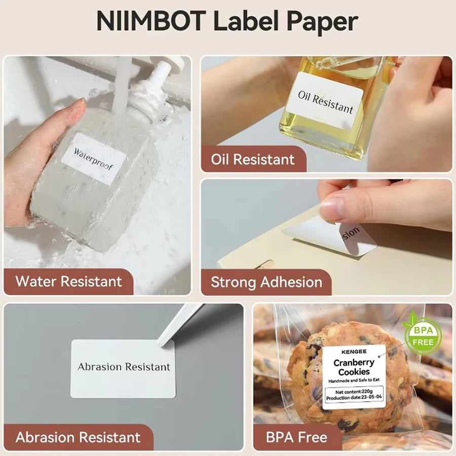 Waterproof Thermal Sticky Labels