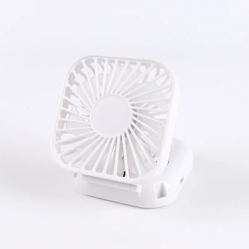 Mini Portable Folding & Hanging Neck Fan With 3 Speeds And USB Charging 