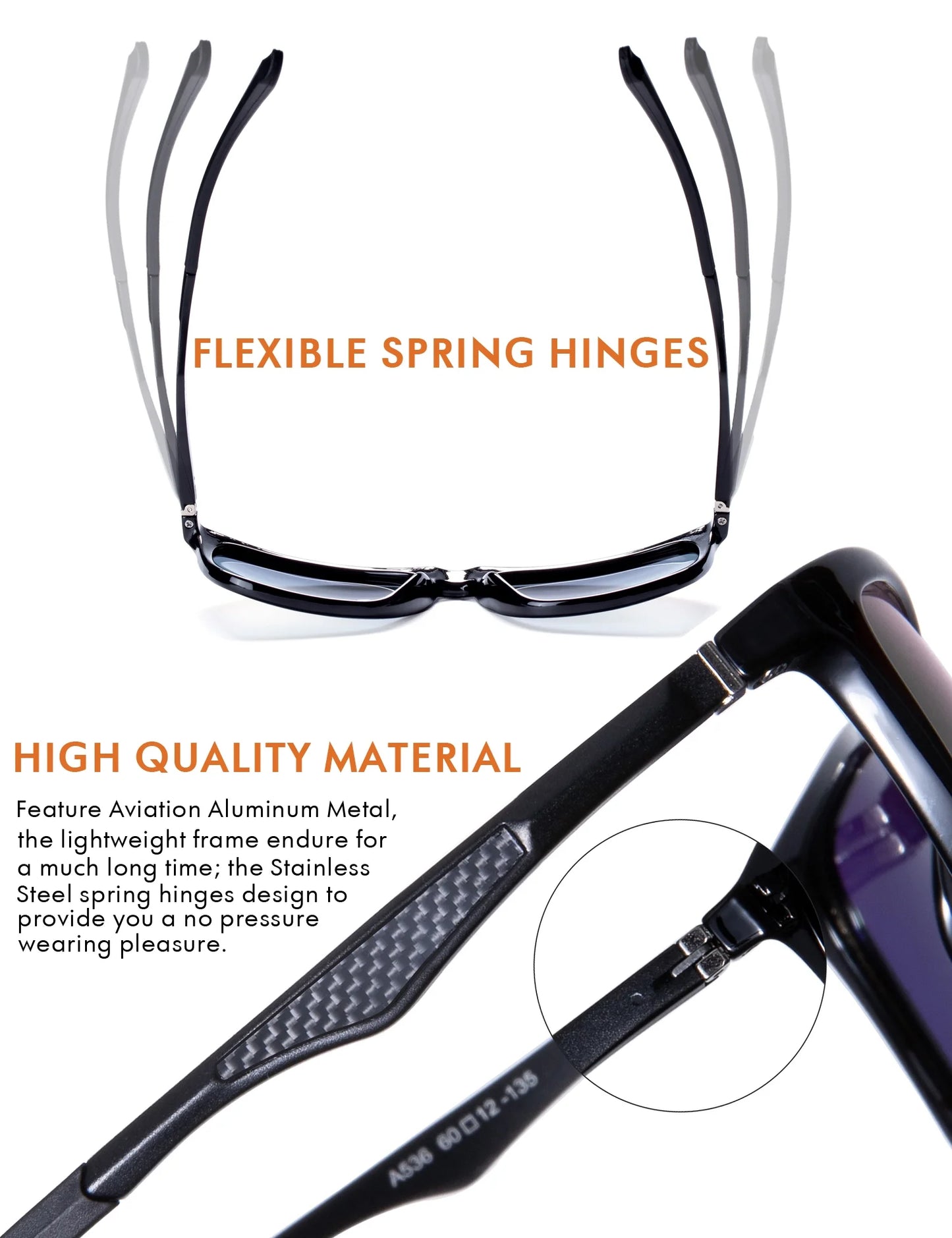 Trending Polarized Unisex Sunglasses With UV400 Potection
