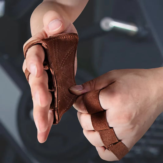 Anti-Slip Protection Gloves For Lifting Weights, Made With Cowhide Leather