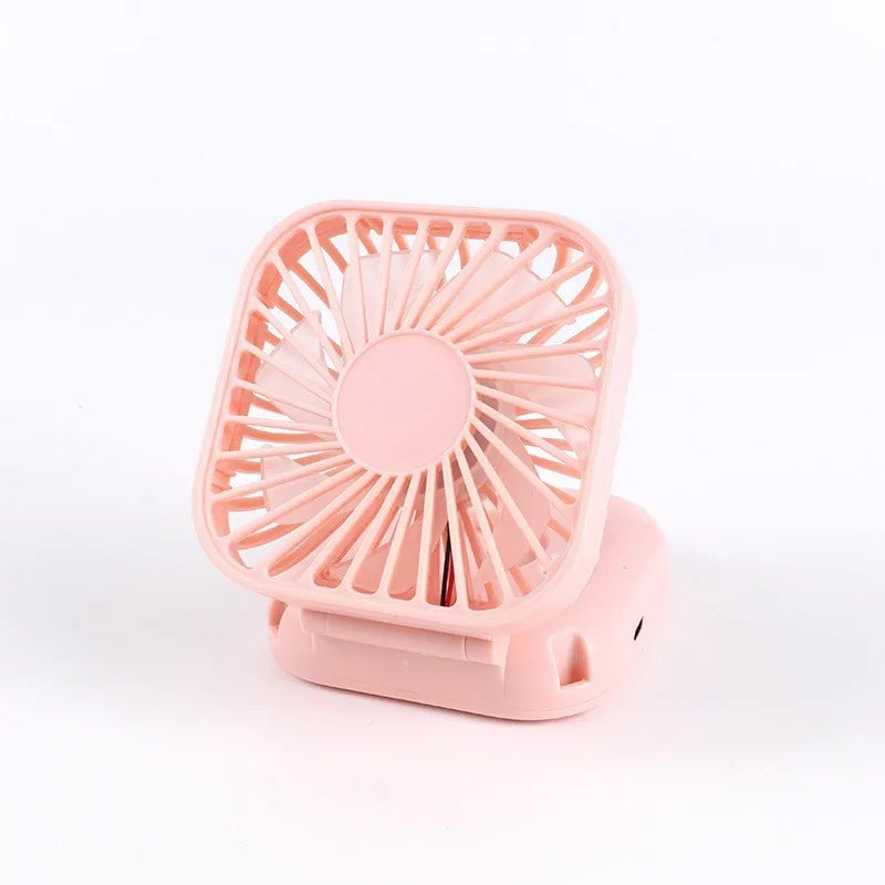 Mini Portable Folding & Hanging Neck Fan With 3 Speeds And USB Charging 