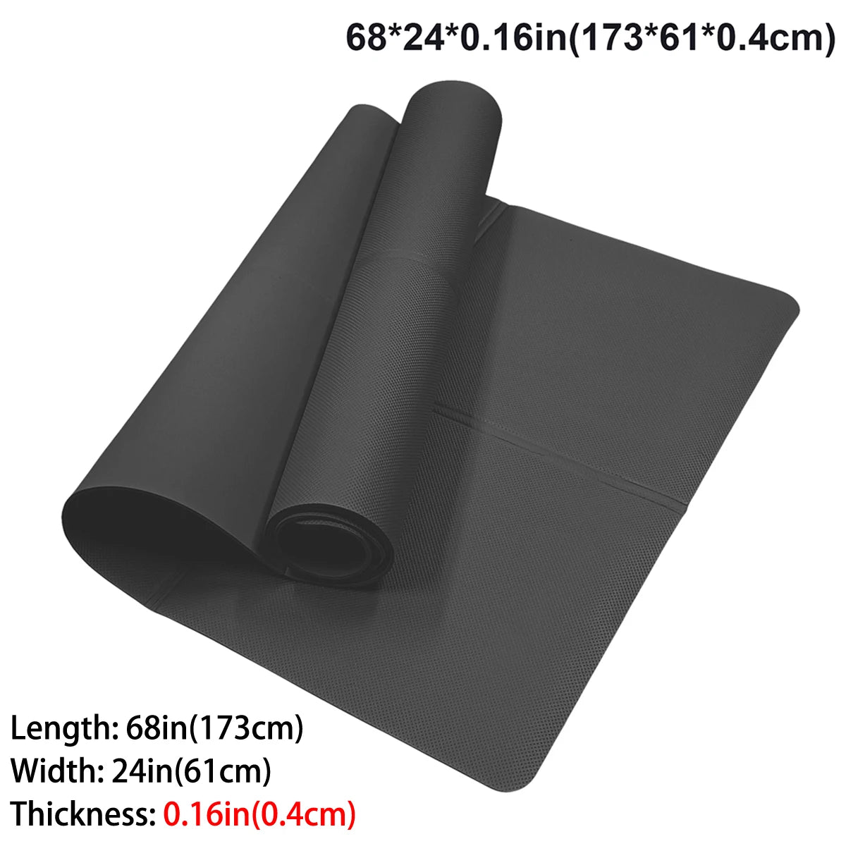 Thick Anti-Slip Sport/Fitness Yoga Mats 