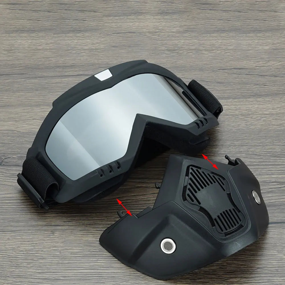 Dustproof Outdoor Sunglasses For Motocross/Dirtbike With Windproof Mask
