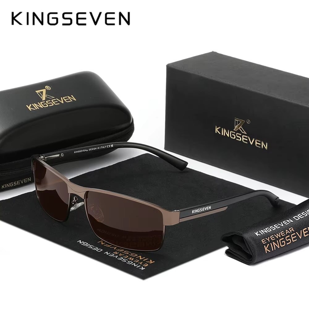 Sleek Designer Sport Sunglasses For Men Complete With Custom Bag, Glasses Case, & Lens Cleaner