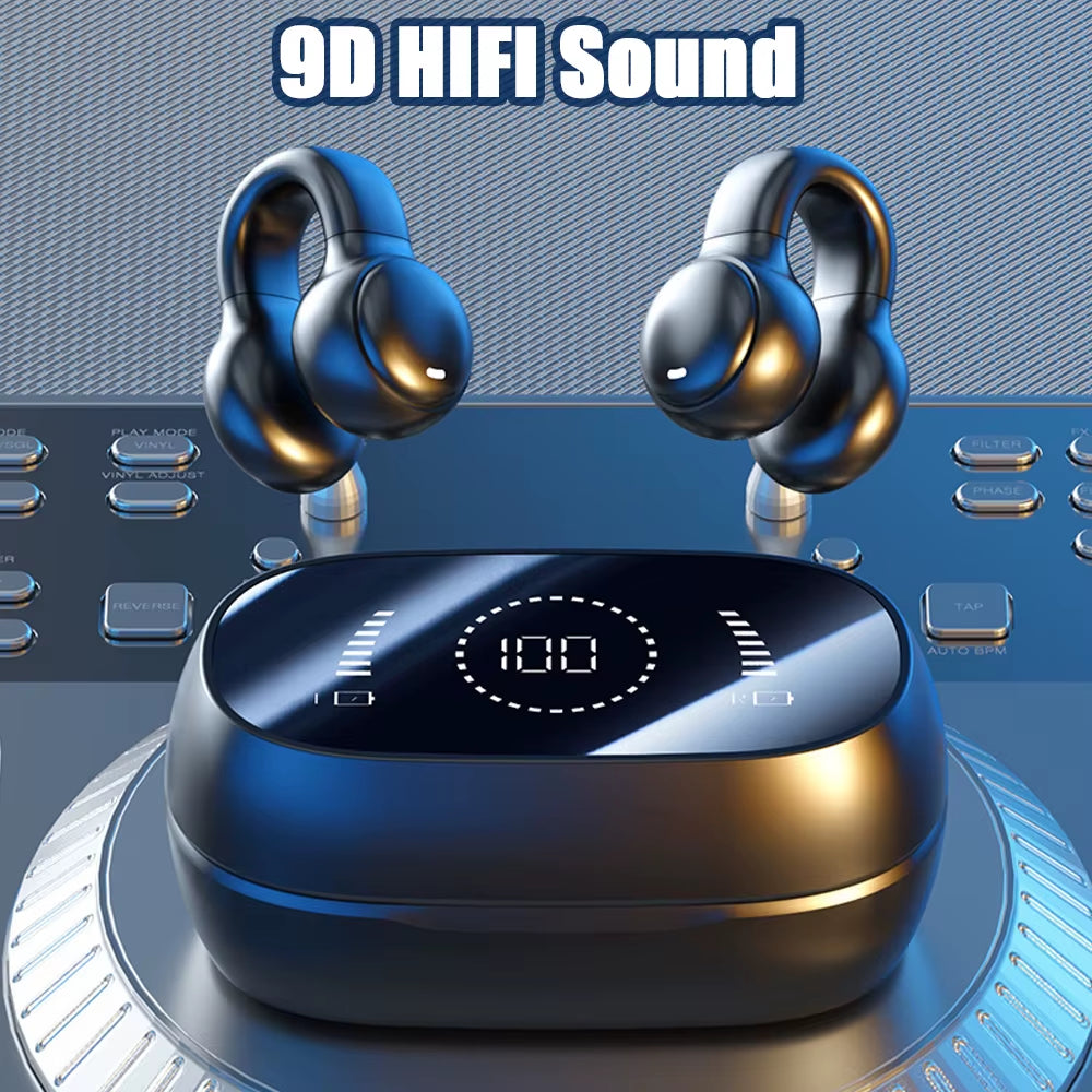 Bluetooth Gaming & Sport Earphones With Active Noise Canceling