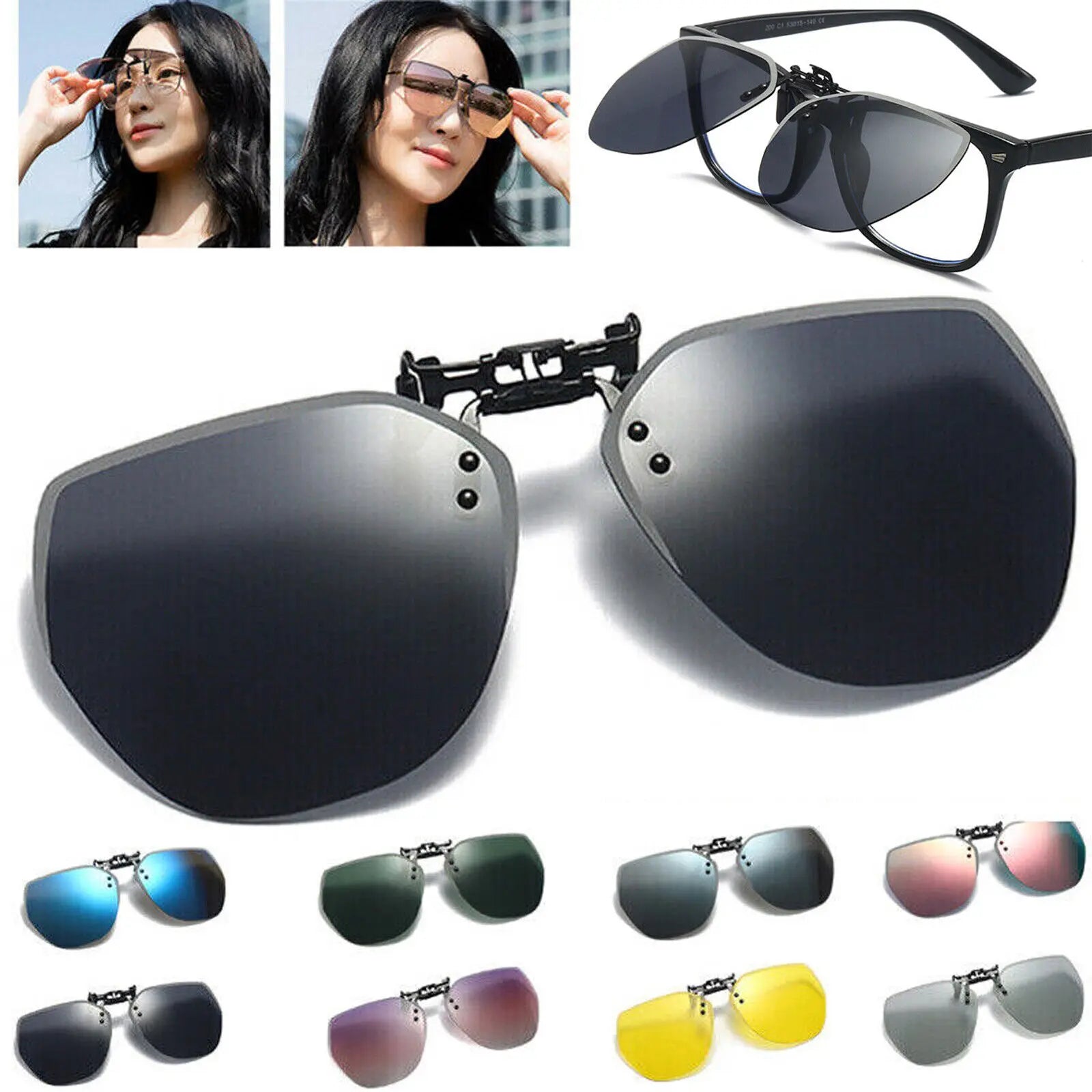 Men's Stylish Designer Style Photochromic Sunglasses With UV400 Protection & Polarization