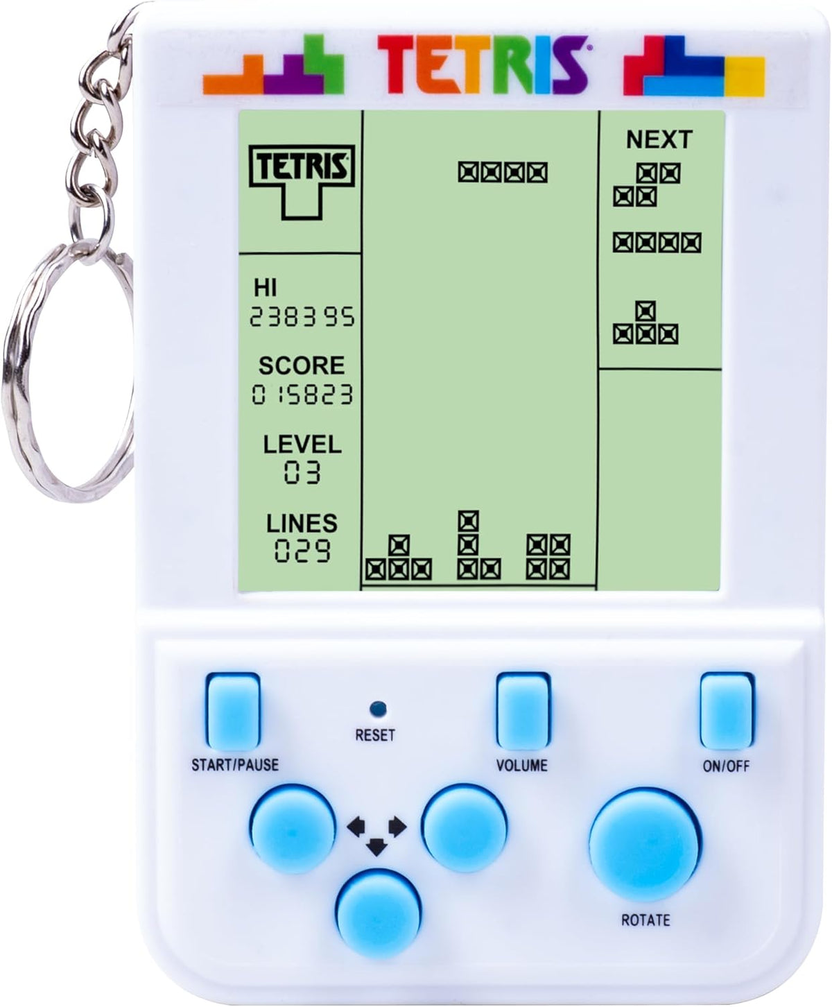 Mini Retro Handheld Tetris Console