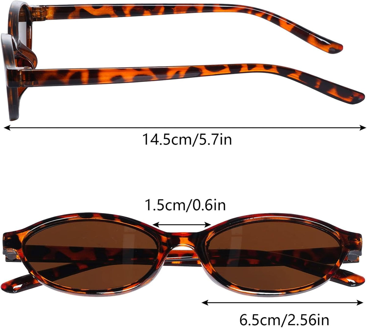 [3-PACK] Trendy Fashion Sunglasses For Women