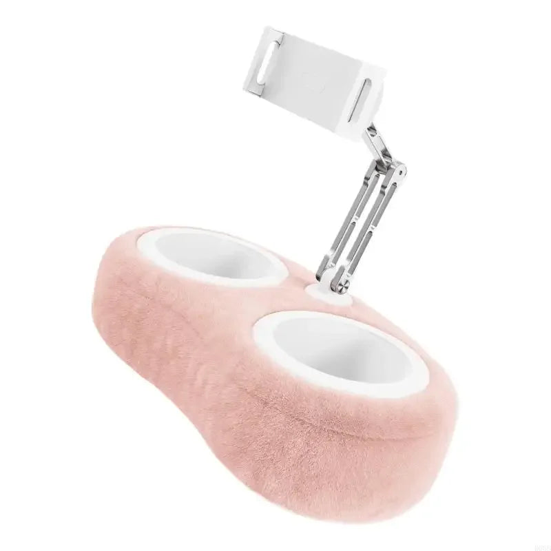 Plush Tablet Pillow Snack Stand