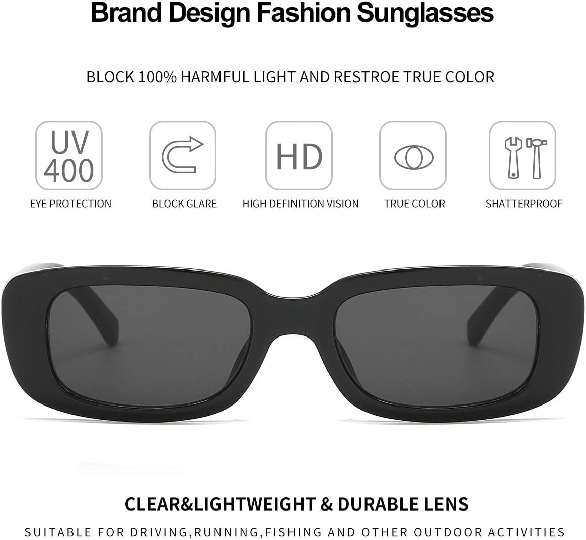 "Sexy Superstar" Unisex Fashion Sunglasses with UV 400 Protection