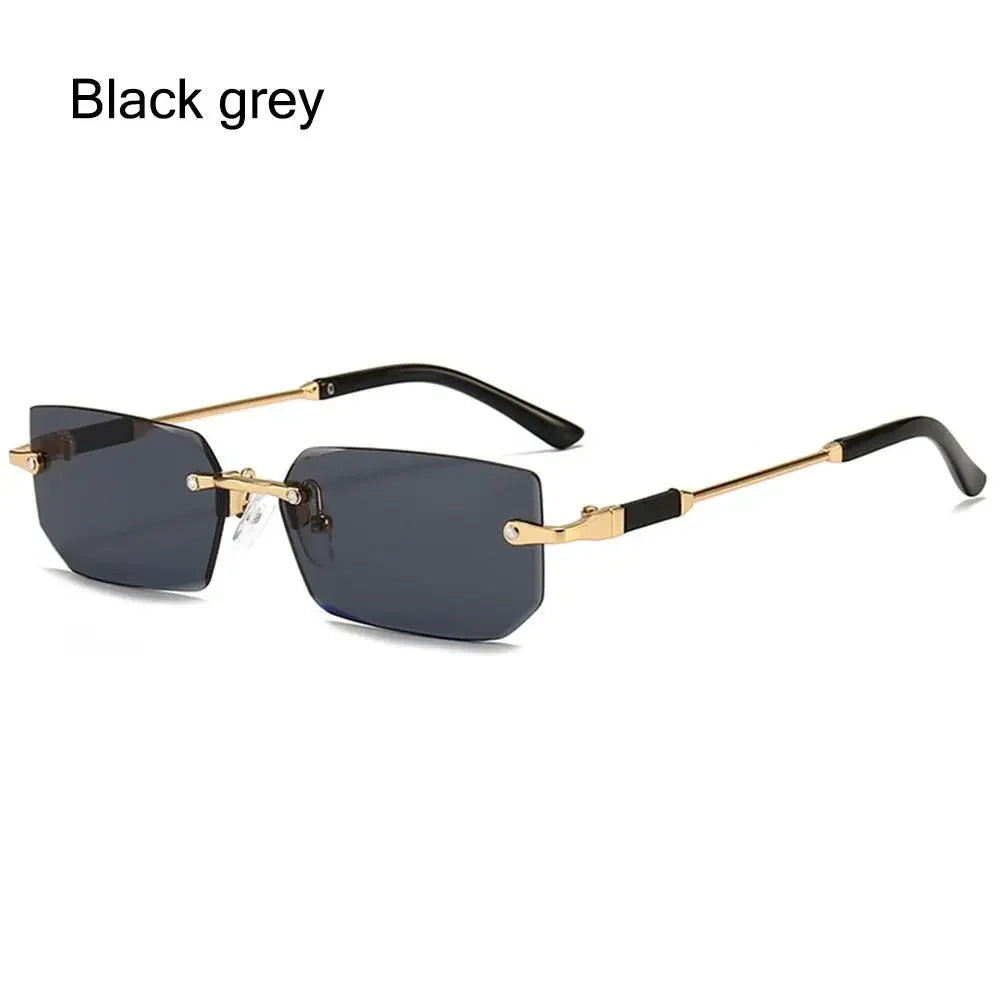 Y2K Unisex Modern Rimlesss Shades With UV400 Protection