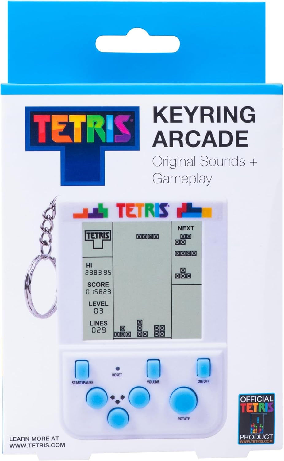 Mini Retro Handheld Tetris Console