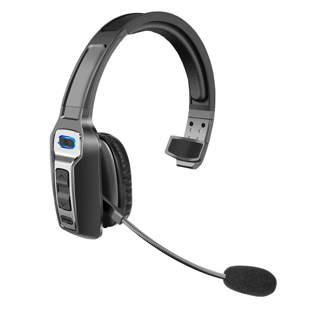 Wireless Bluetooth Trucker Headset With Noise Cancelling Technology & Microphone