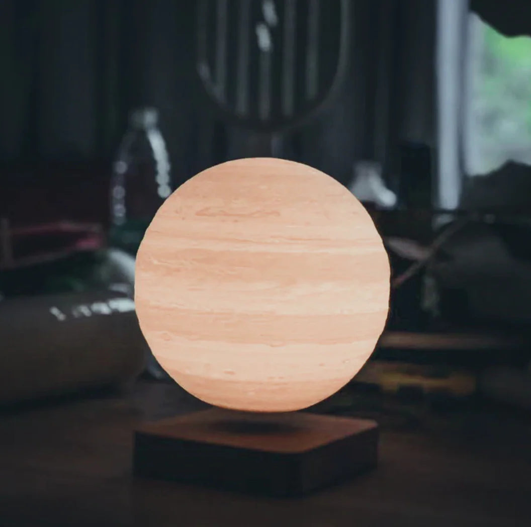 Levitating Moon & Galaxy (Electromagnetic Field)