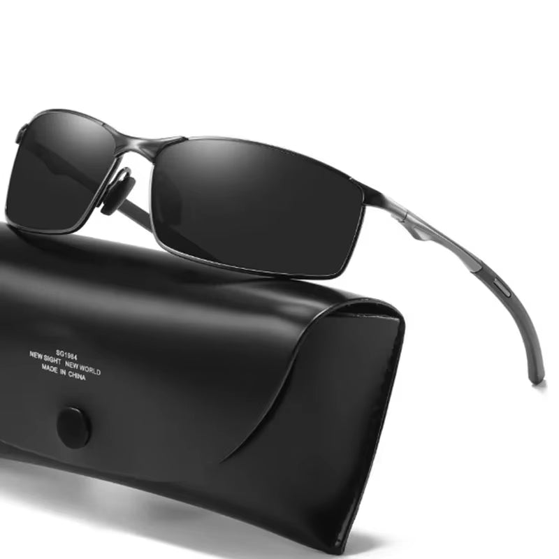 Men's Sleek Photochromic Sunglasses With UV400 Protection