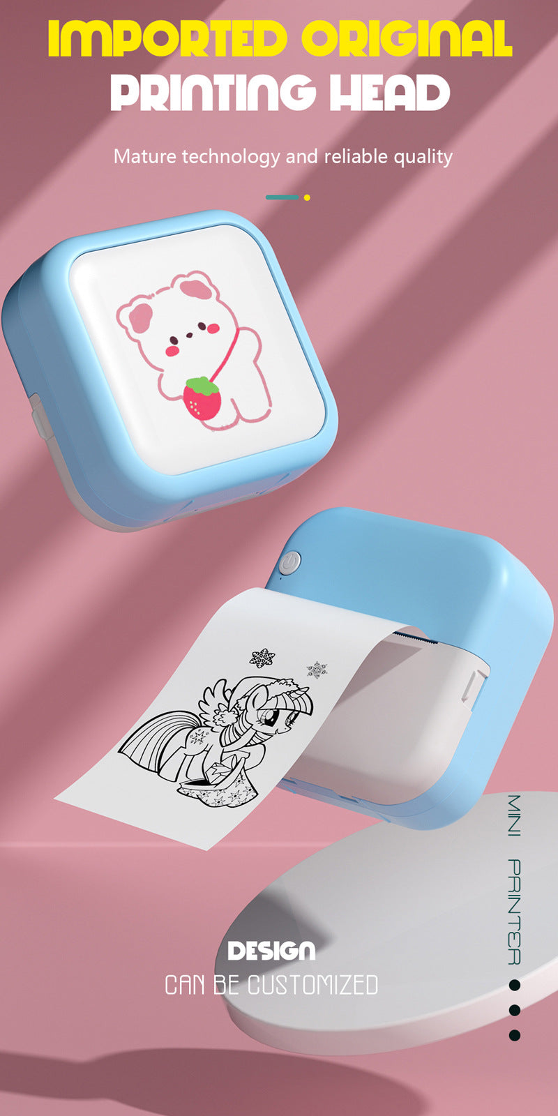 Mini Portable Thermal Printer