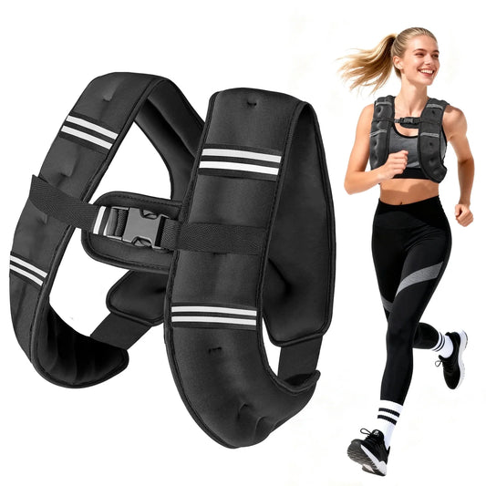 6LB Mesh Weighted Vest With Adjustable Buckle