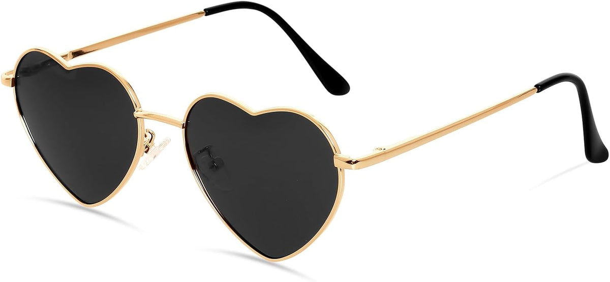 Women's Polarized Heart Shaped Sunglasses With UV400 Protection