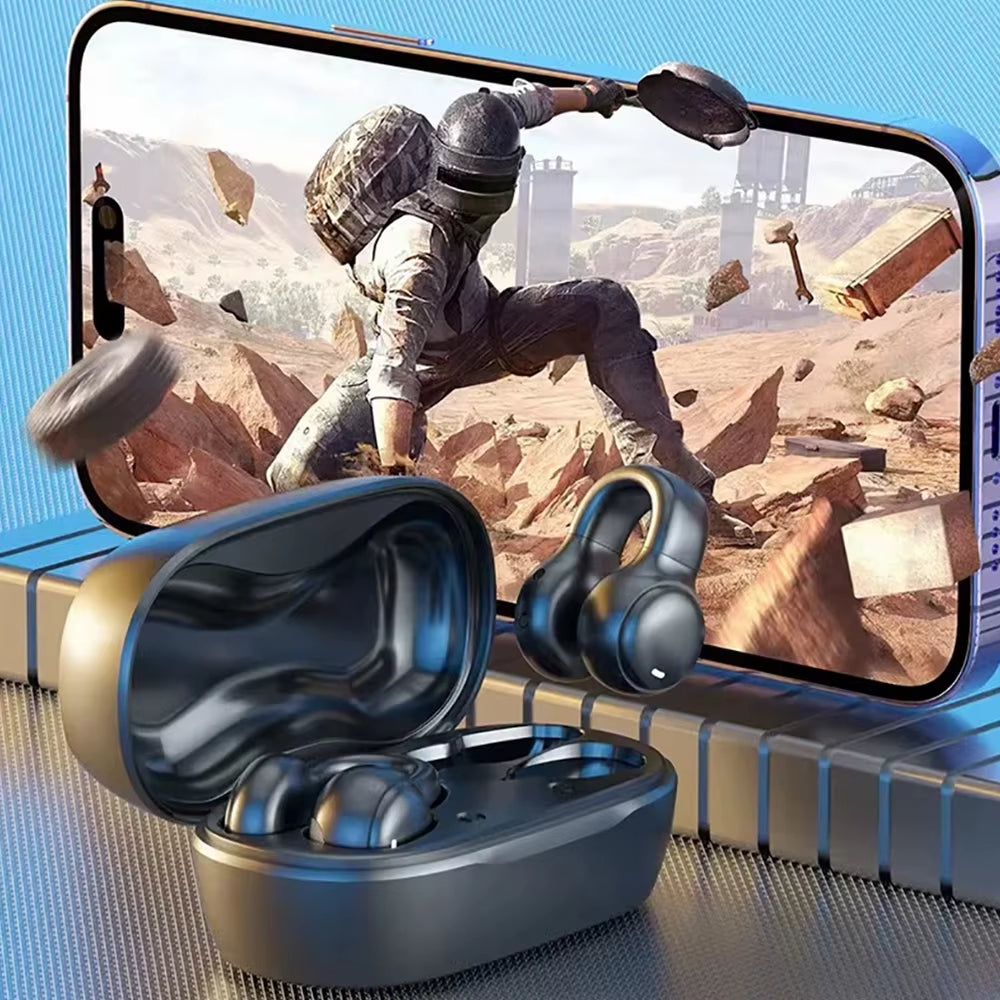 Bluetooth Gaming & Sport Earphones With Active Noise Canceling