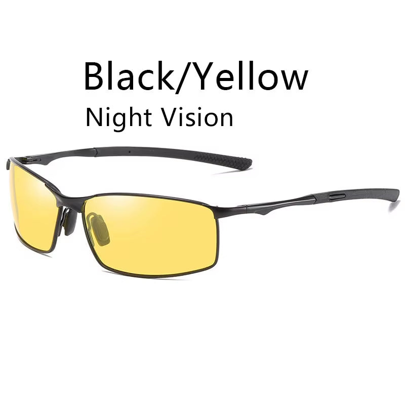 Men's Sleek Photochromic Sunglasses With UV400 Protection