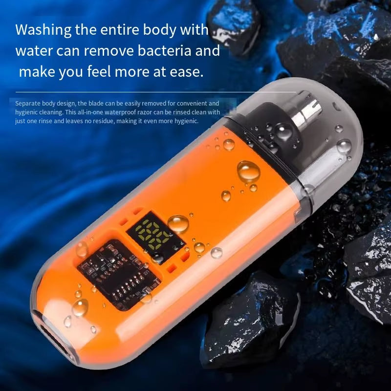 Portable Rechargeable Nose & Ear Hair Trimmer