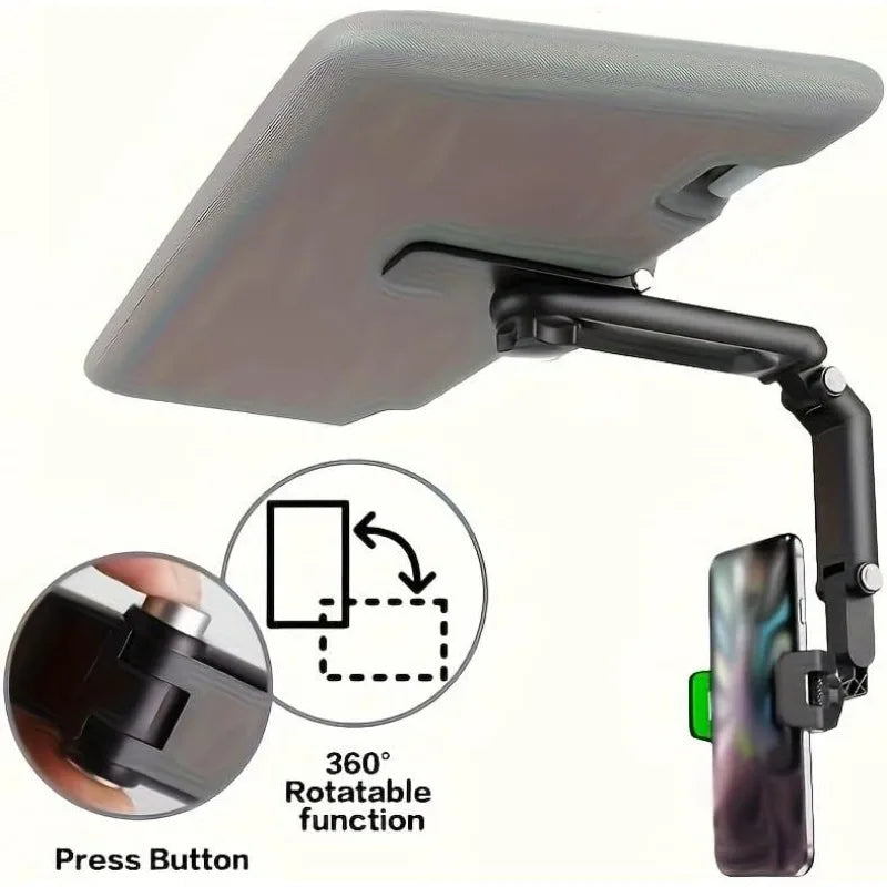 Universal Adjustable 360 Rotating Phone Holder for Sun Visor