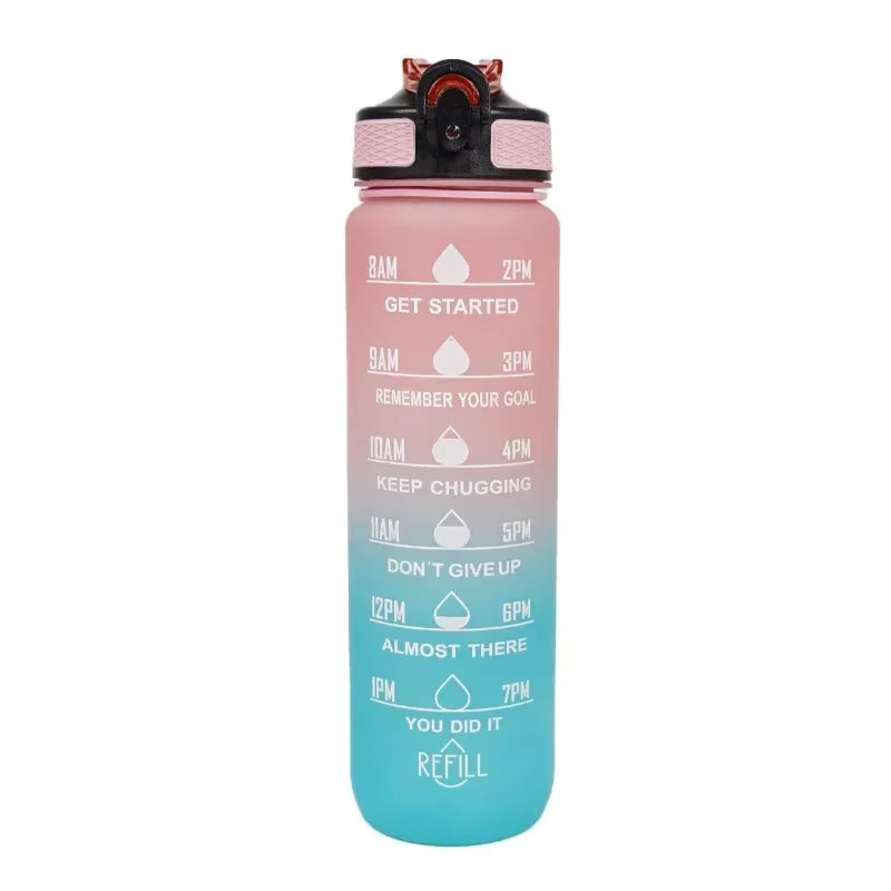 1L Leakproof Sport Water Bottle For Outdoors, Travel, and Fitness