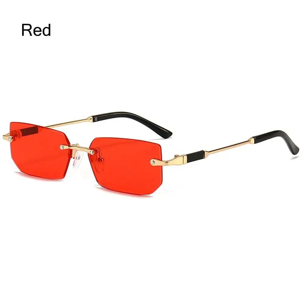 Y2K Unisex Modern Rimlesss Shades With UV400 Protection