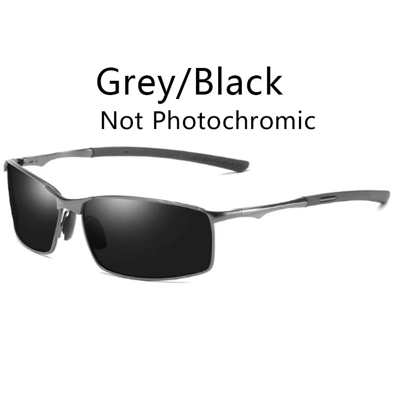 Men's Sleek Photochromic Sunglasses With UV400 Protection