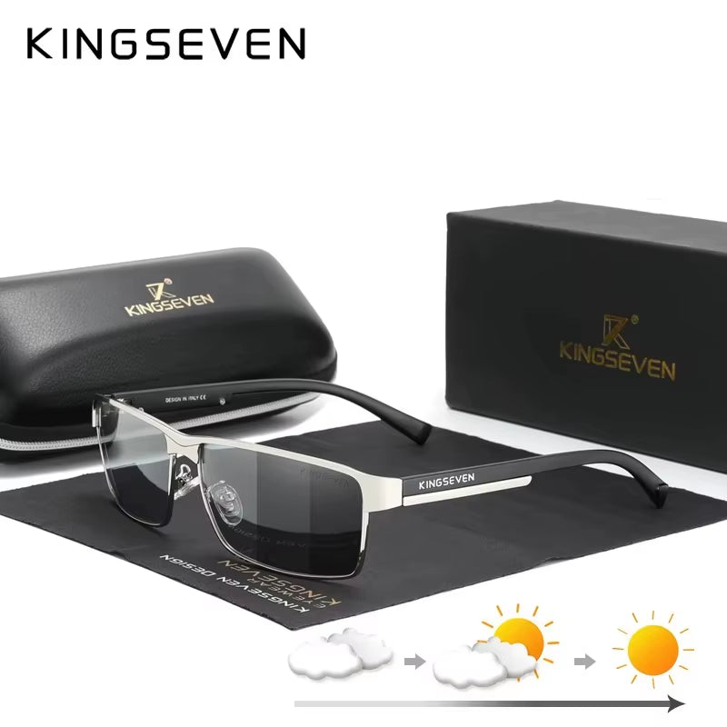 Sleek Designer Sport Sunglasses For Men Complete With Custom Bag, Glasses Case, & Lens Cleaner