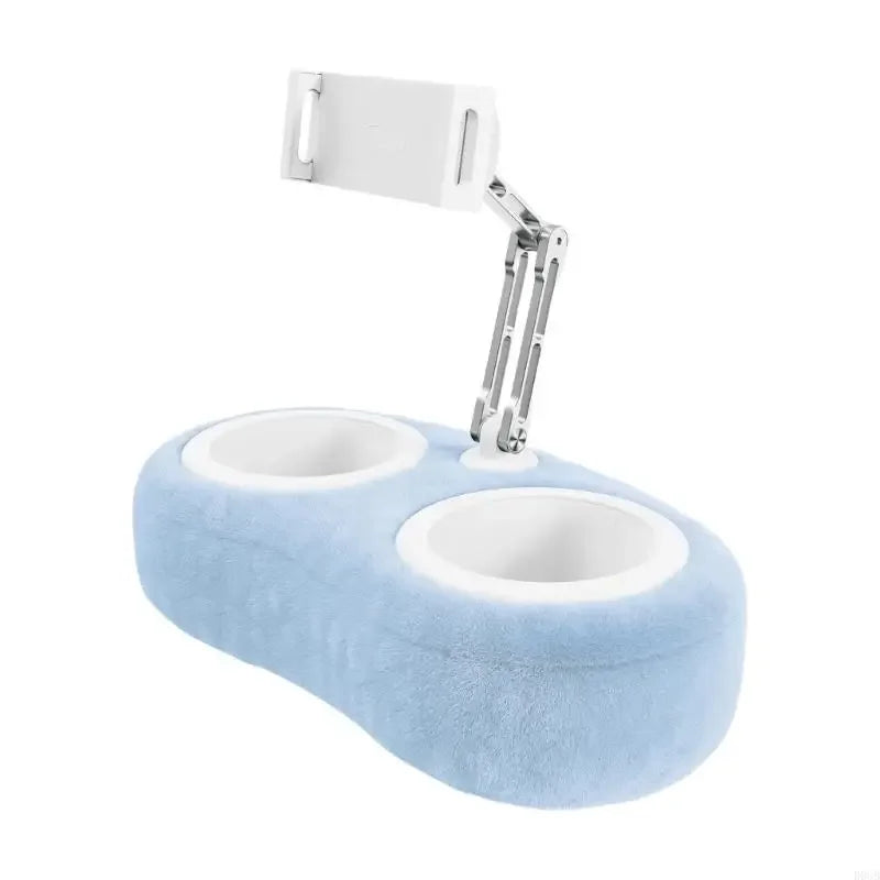 Plush Tablet Pillow Snack Stand