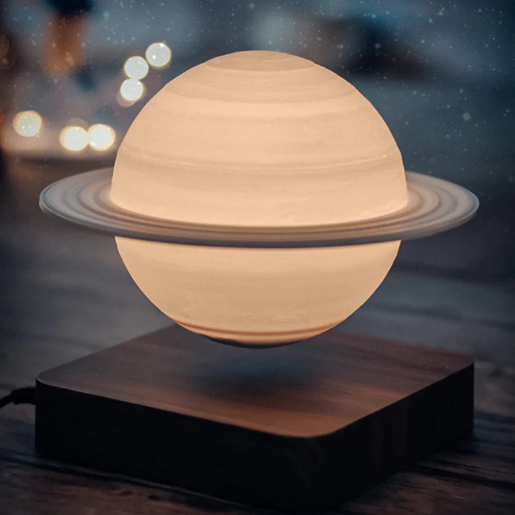 Levitating Moon & Galaxy (Electromagnetic Field)