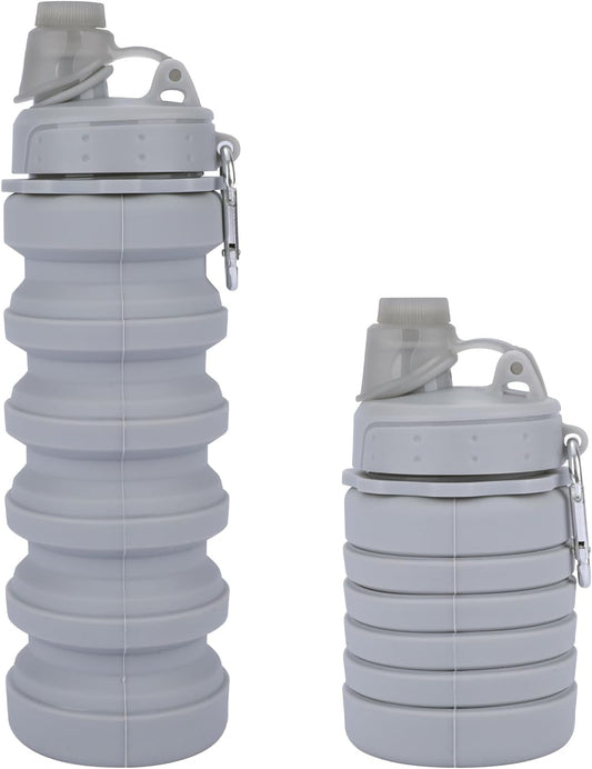BPA Free Collapsible Silicone Water Bottle