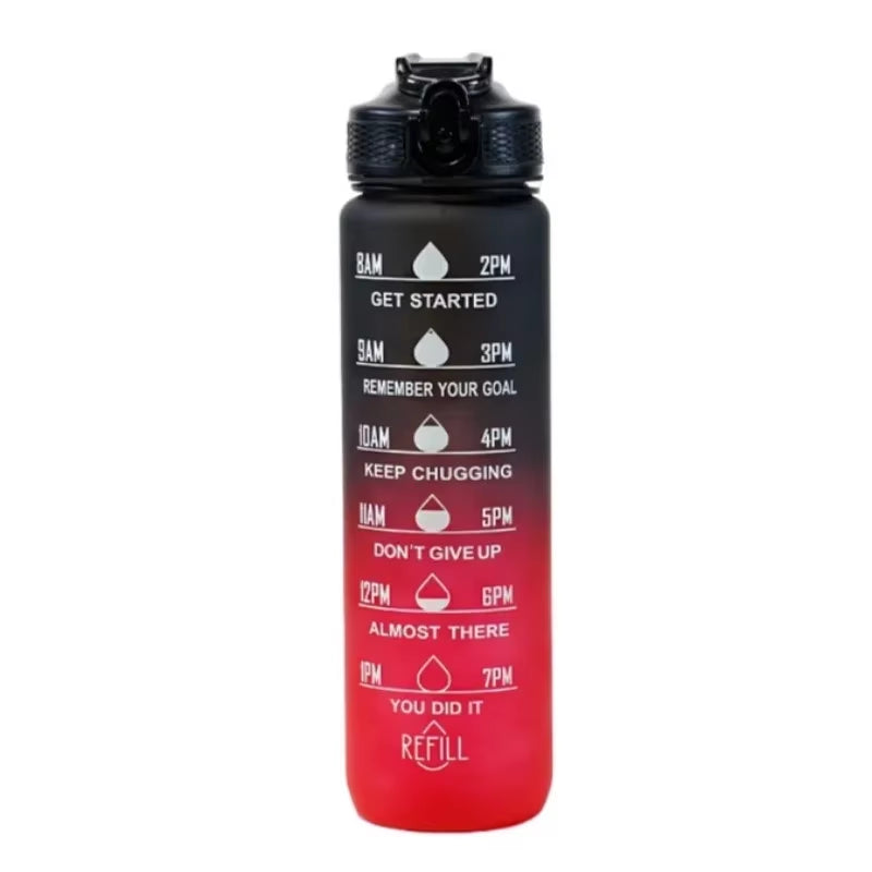 1L Leakproof Sport Water Bottle For Outdoors, Travel, and Fitness