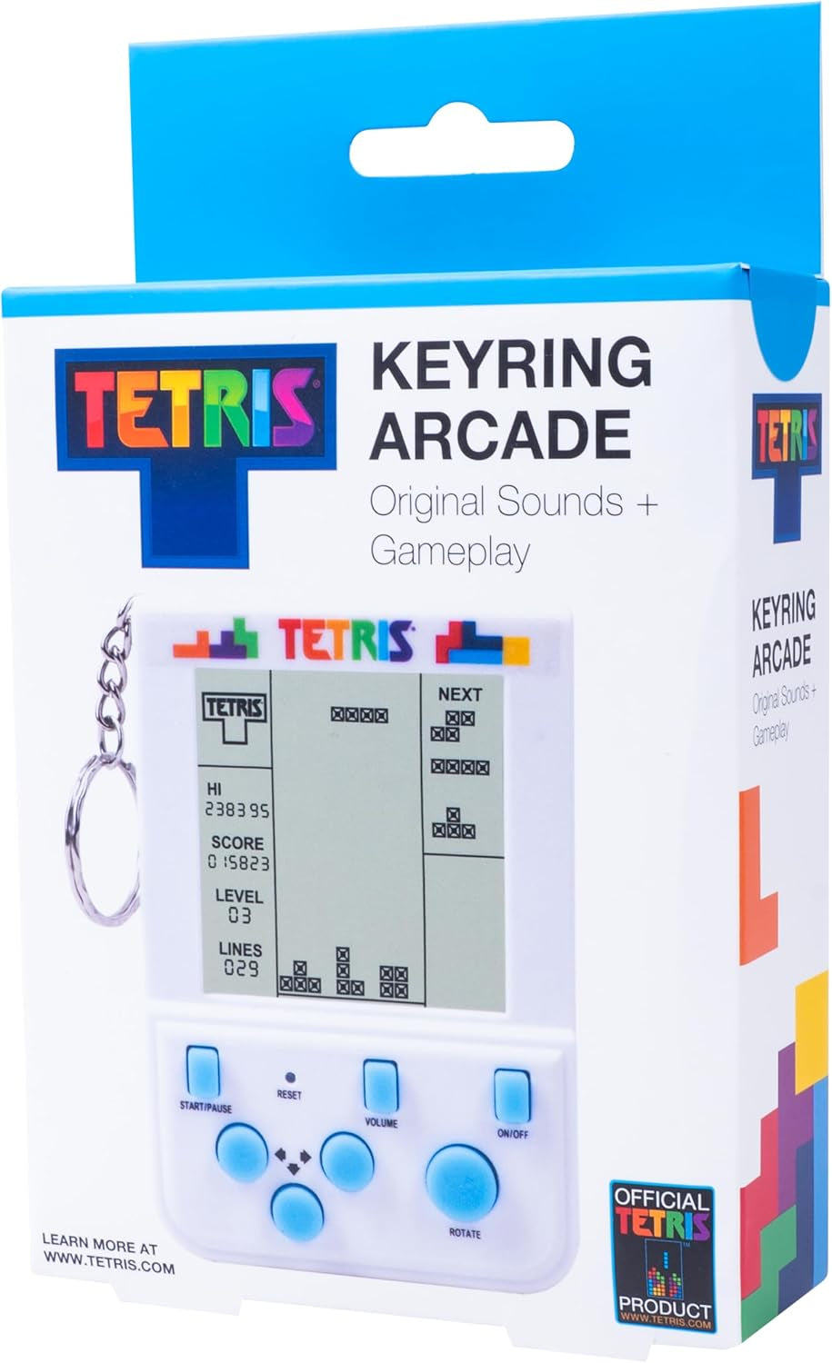 Mini Retro Handheld Tetris Console