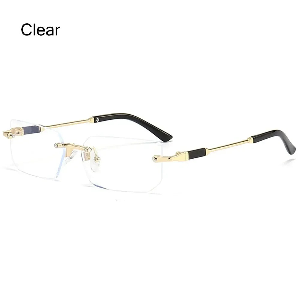 Y2K Unisex Modern Rimlesss Shades With UV400 Protection