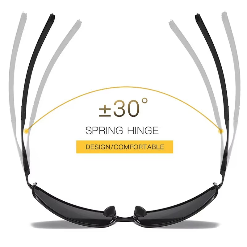 Men's Sleek Photochromic Sunglasses With UV400 Protection