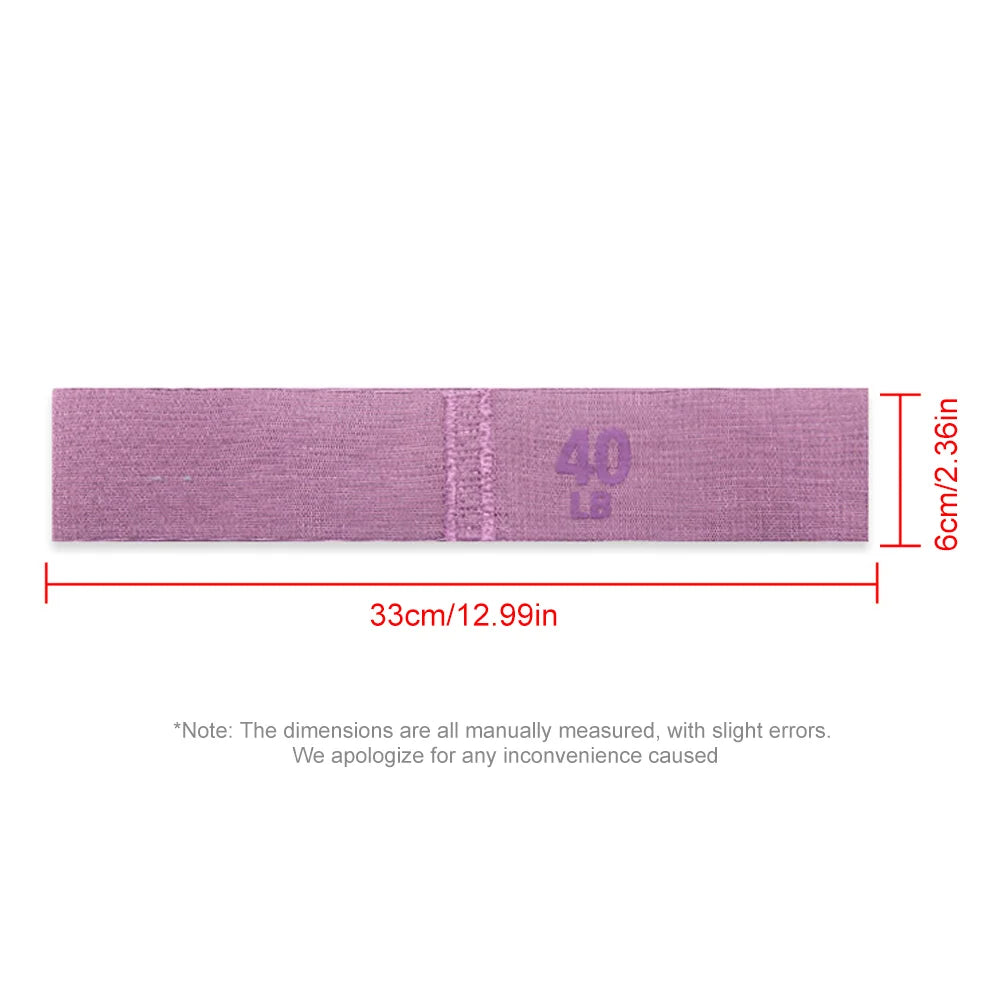 Portable Anti-Slip Elastic Workout Bands For Glutes & Thighs