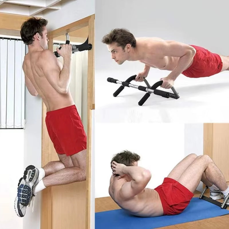 Household Doorway Mounted Pull-Up/Chin-Up Bar With Foam Grip
