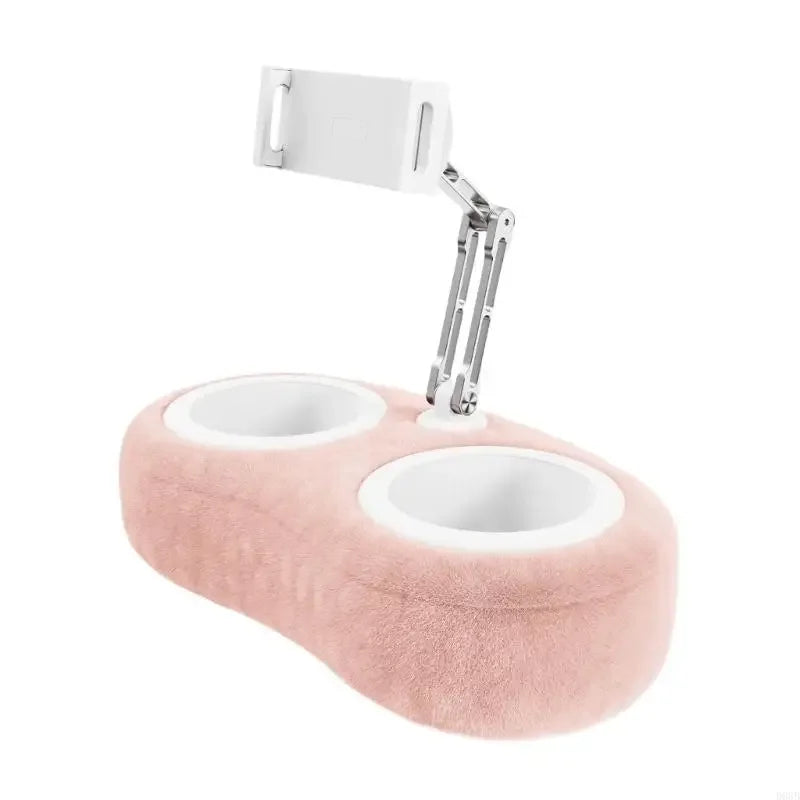 Plush Tablet Pillow Snack Stand