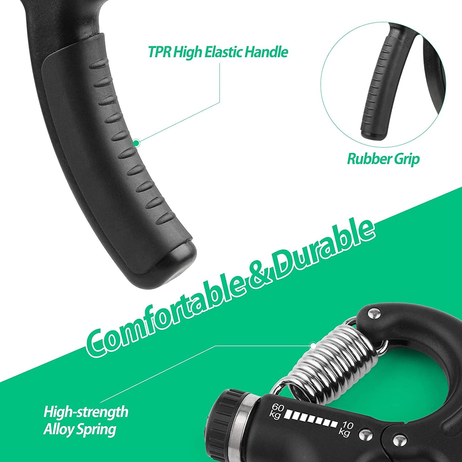 Adjustable Resistance Grip Strength Trainer