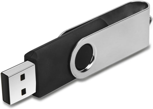 Swivel Design 16GB USB Thumb Drive With Keychain