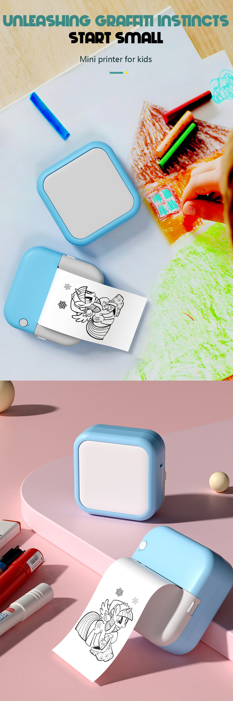 Mini Portable Thermal Printer